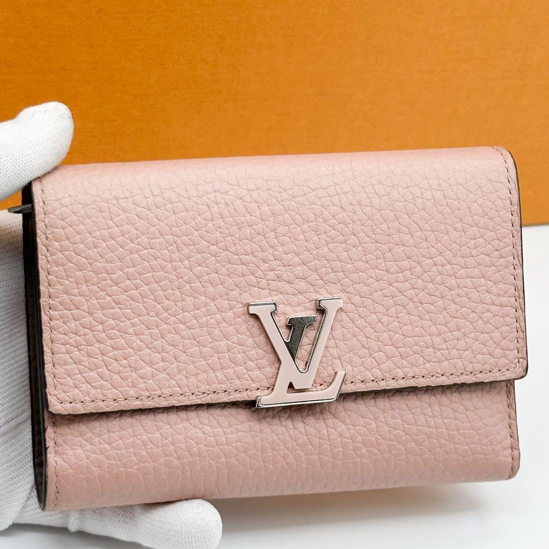 ルイヴィトン ポルトフォイユ カプシーヌ コンパクト トリヨン