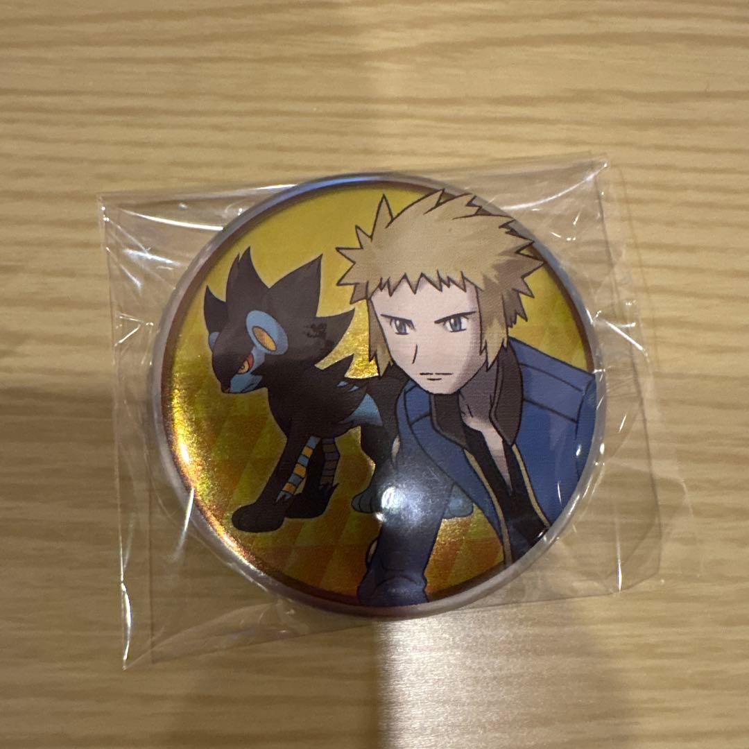 ポケモン デンジ レントラー 缶バッジ シンオウ ポケモンセンター ジム