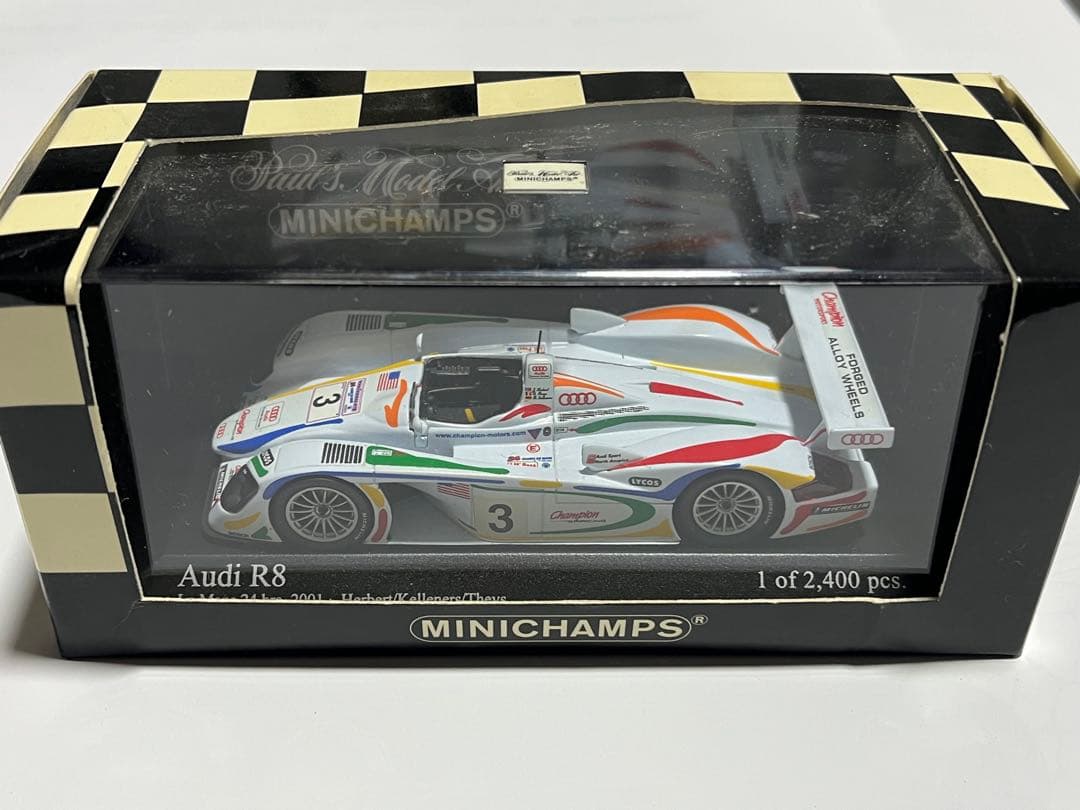 【MINICHAMPS 】Audi R8 8台セット
