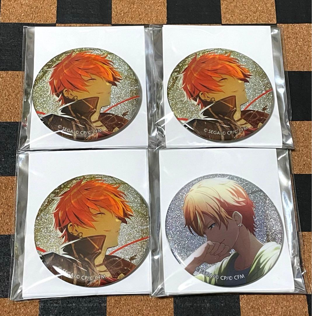 プロセカ 東雲彰人 グリッター缶バッジ 26b