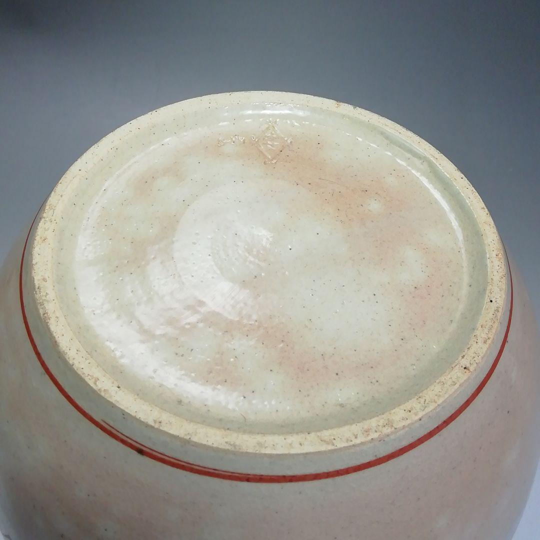 S421 水指 『色絵 雲錦花筏水指』『松古窯 佐久間芳山作』