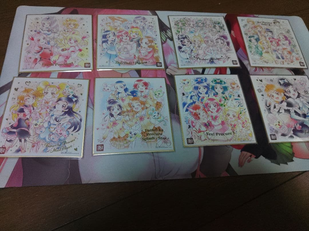 プリキュア 色紙セット 36枚