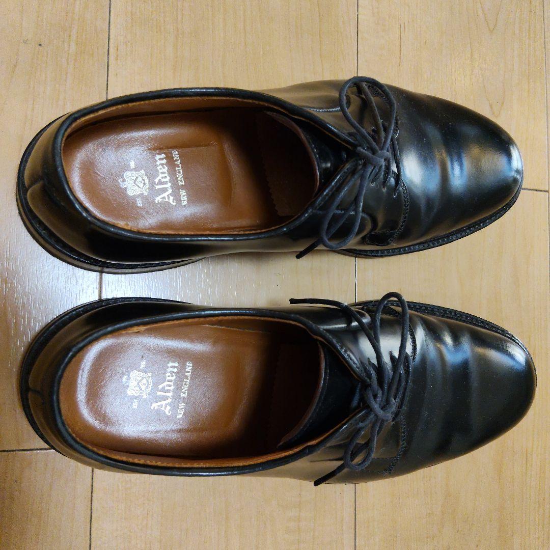 Alden 9901 オールデン コードバン プレーントゥ　7
