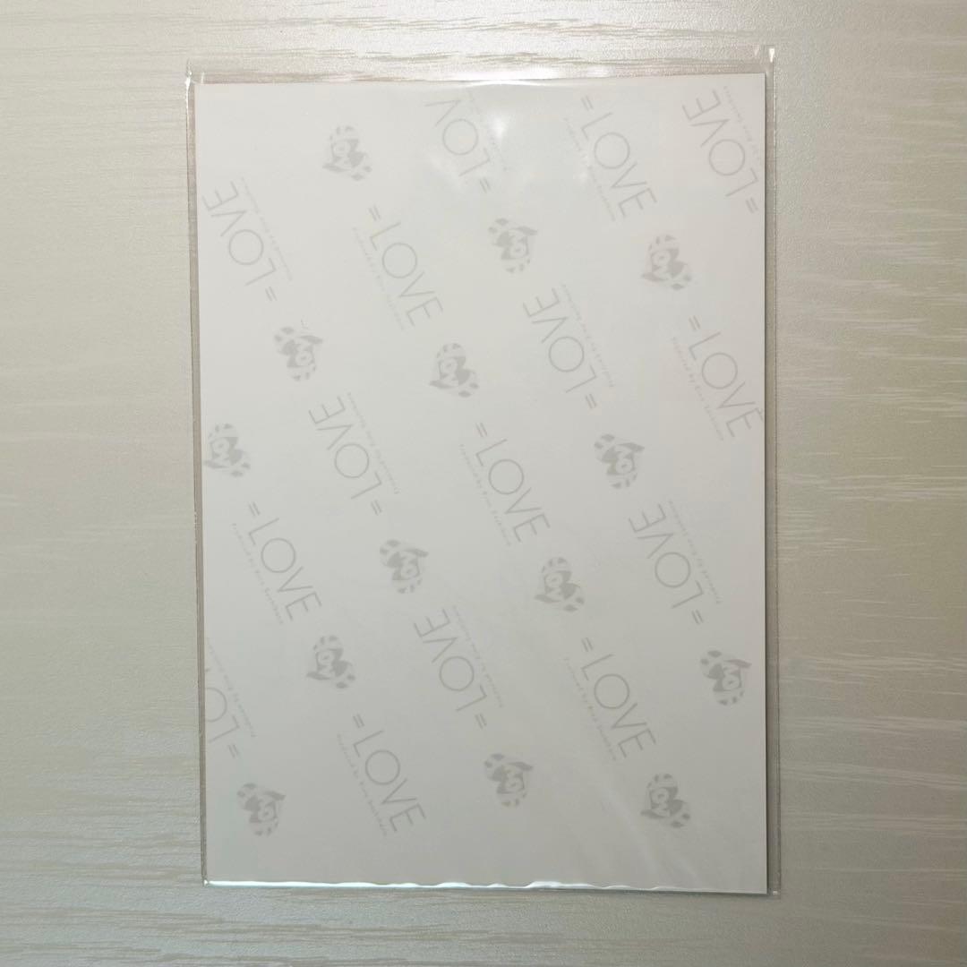 ＝LOVE 野口衣織 生写真 直筆 ピンキー衣装