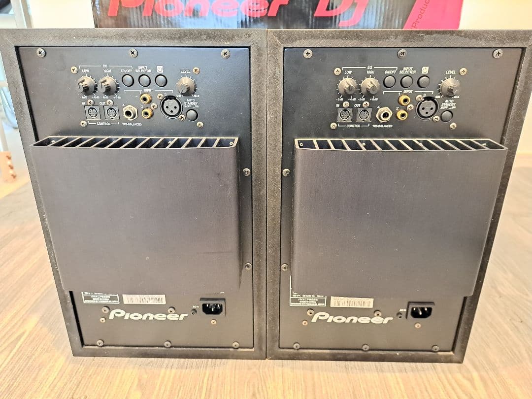 Pioneer S-DJ08 アクティブスタジオモニター