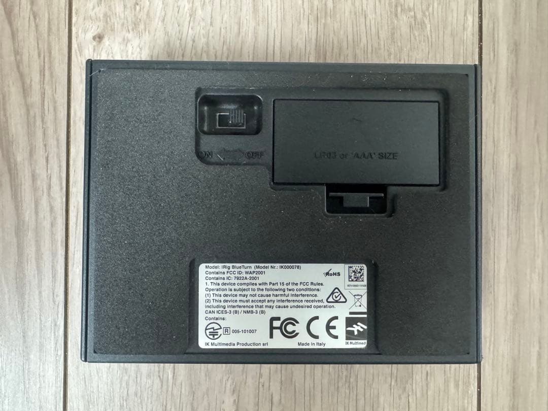 配信機器・PA機器・レコーディング機器 IK Multimedia/iRig Blue Turn