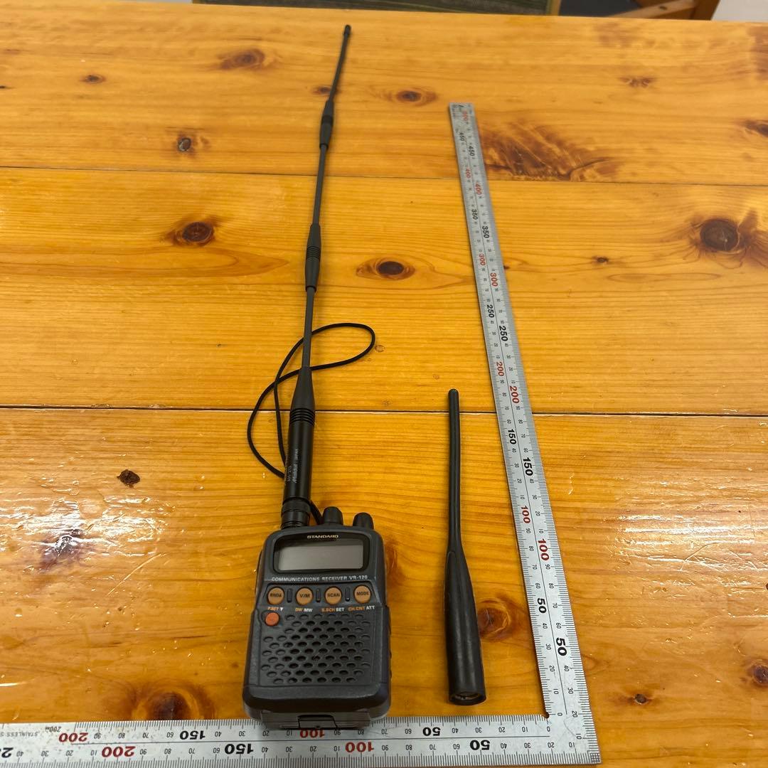 YAESU VR-120 広帯域ハンディ受信機 スタンダード エアバンド