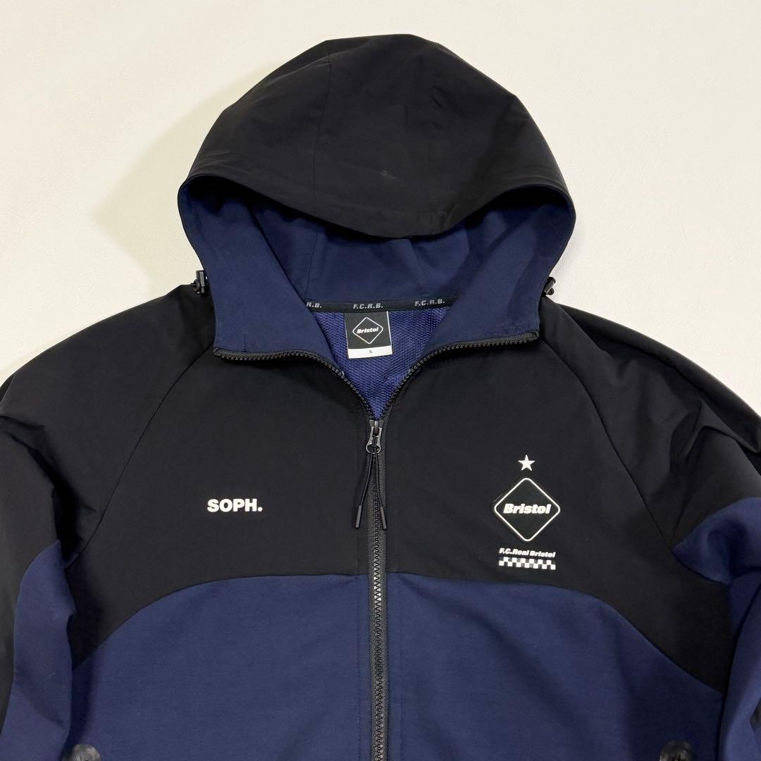 FCRB ベンチレーションフーディパーカー スウェット ネイビー S