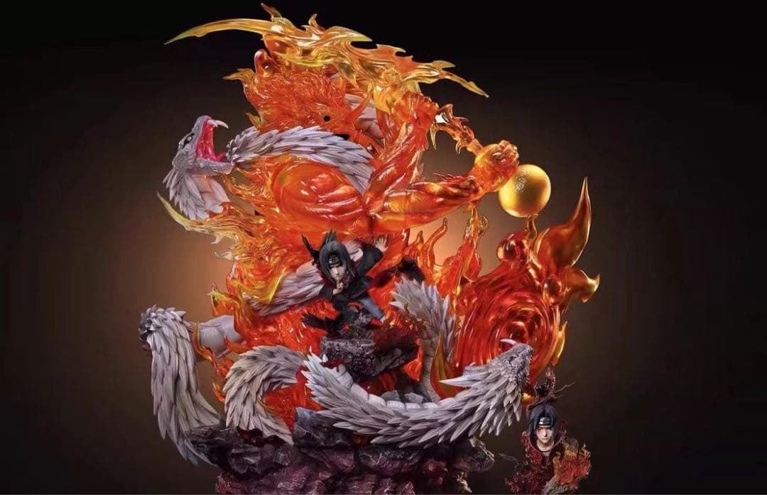 ナルト うちはイタチ ガレージキット ガレキ スタチュー③④