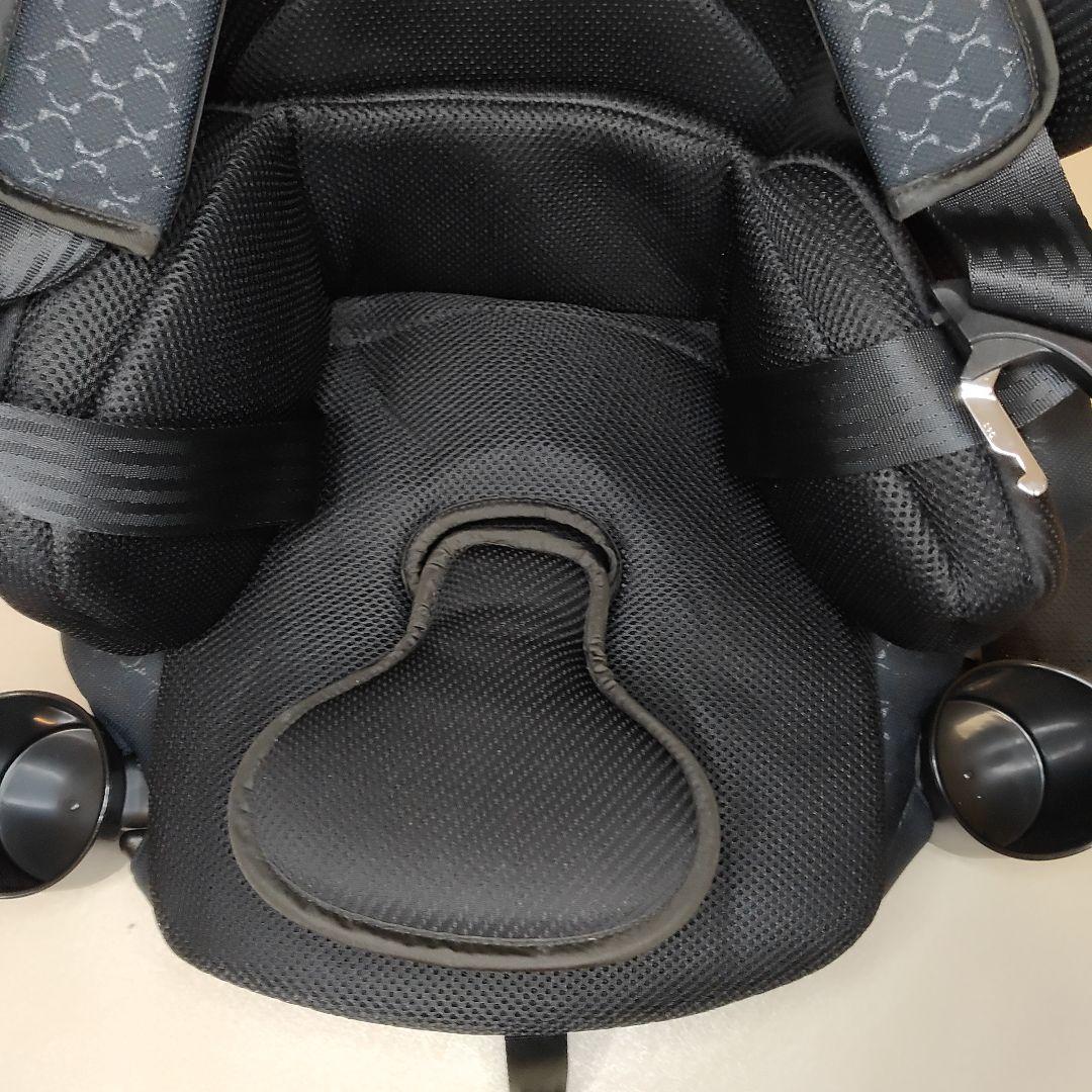 美品　付属品完備　アップリカ　エアグルーヴ プラス　ジュニアシート　ブラック