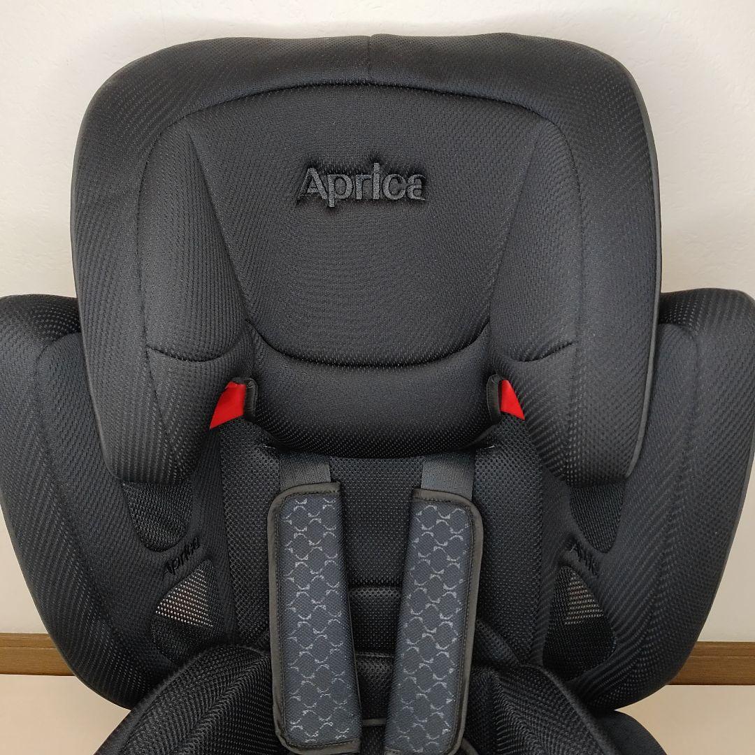 美品　付属品完備　アップリカ　エアグルーヴ プラス　ジュニアシート　ブラック
