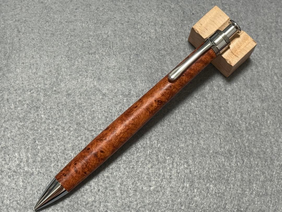 工房楔 真鍮金具 花梨瘤 MP0.5 [野原工芸 こぶた工房 ボナンペン]