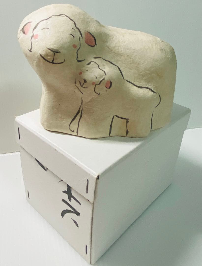 レア 上山張子 ぞう六 蔵六面工房 干支 張り子 置物 11干支 - メルカリ