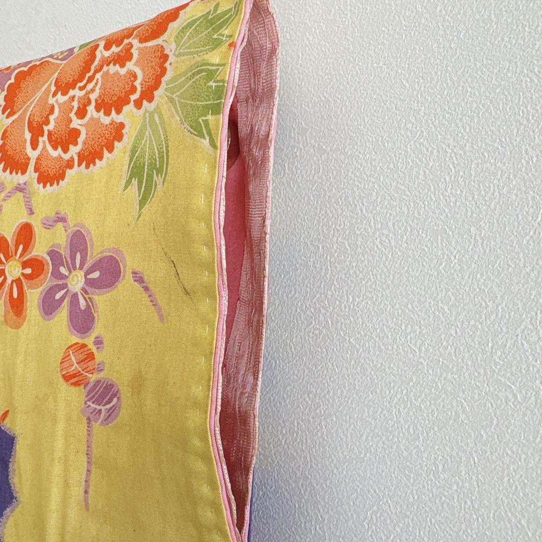 七五三７歳女の子　きもの　昭和レトロ　ハンドメイド　61225