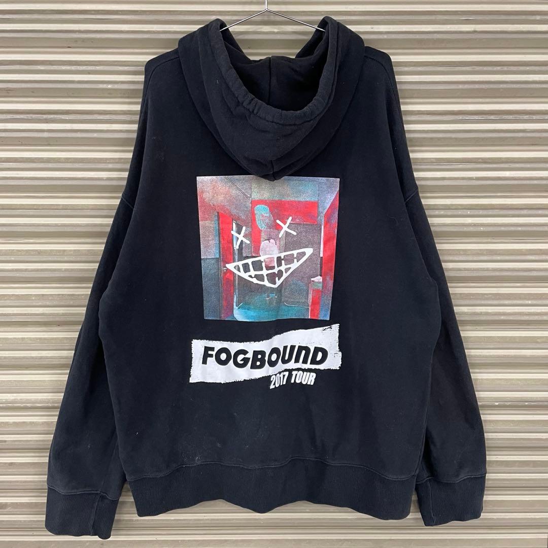 米津玄師 グッズ '17 ツアー FOGBOUND BOOTパーカー ピースくん