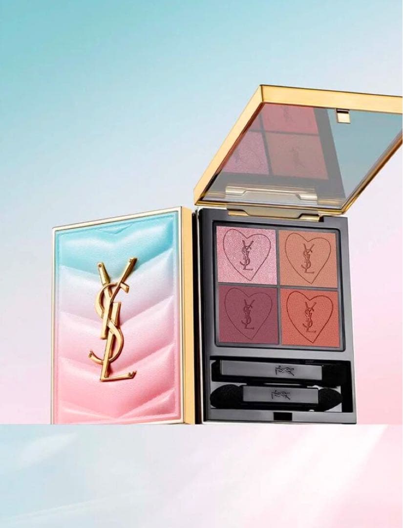 綾　YSL メイクミーブラッシュ リキッド69+アイシャドウ125+バーム