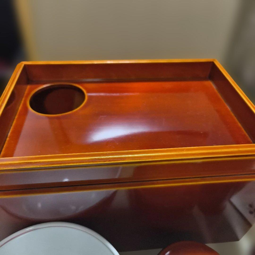 未使用 茶道具セット 飛騨春慶塗の茶箱 Amazon.co.jp: 茶道具飛騨春慶塗茶