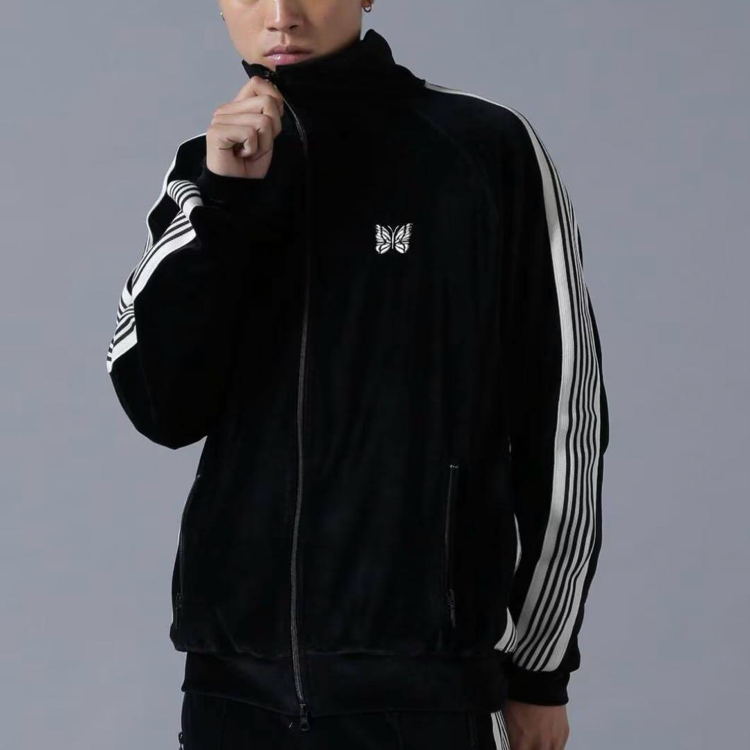 needles edifice 別注 トラックジャケット ベロア XL