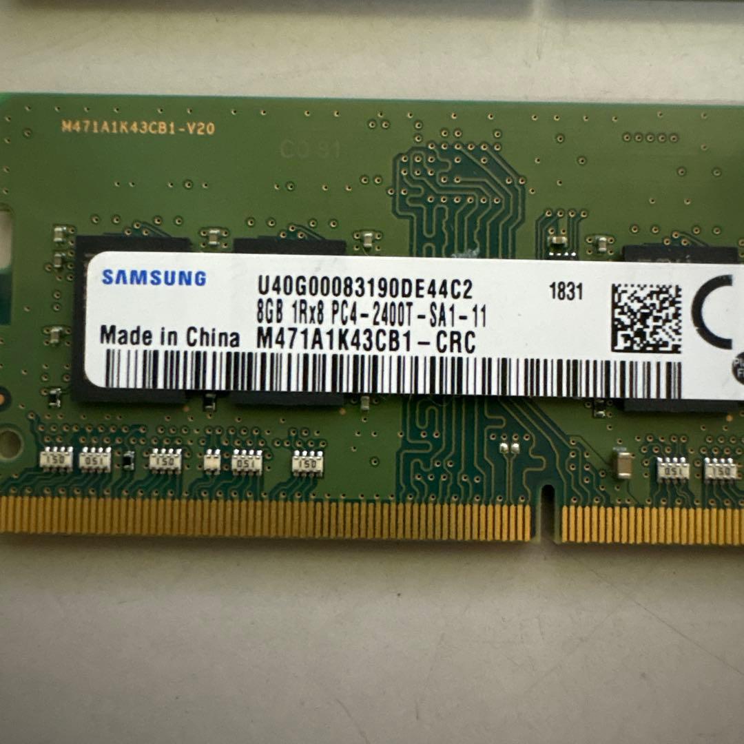 Samsung 8GB×2枚 DDR4 メモリー - メルカリ