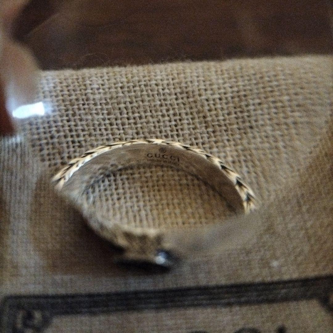 GUCCI シルバーリング21号　美品