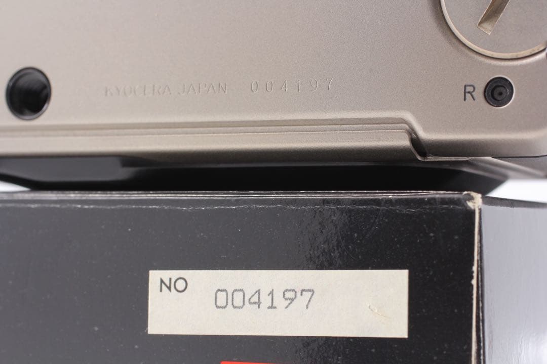 完動品/試写有り】CONTAX T2 シルバー データバック