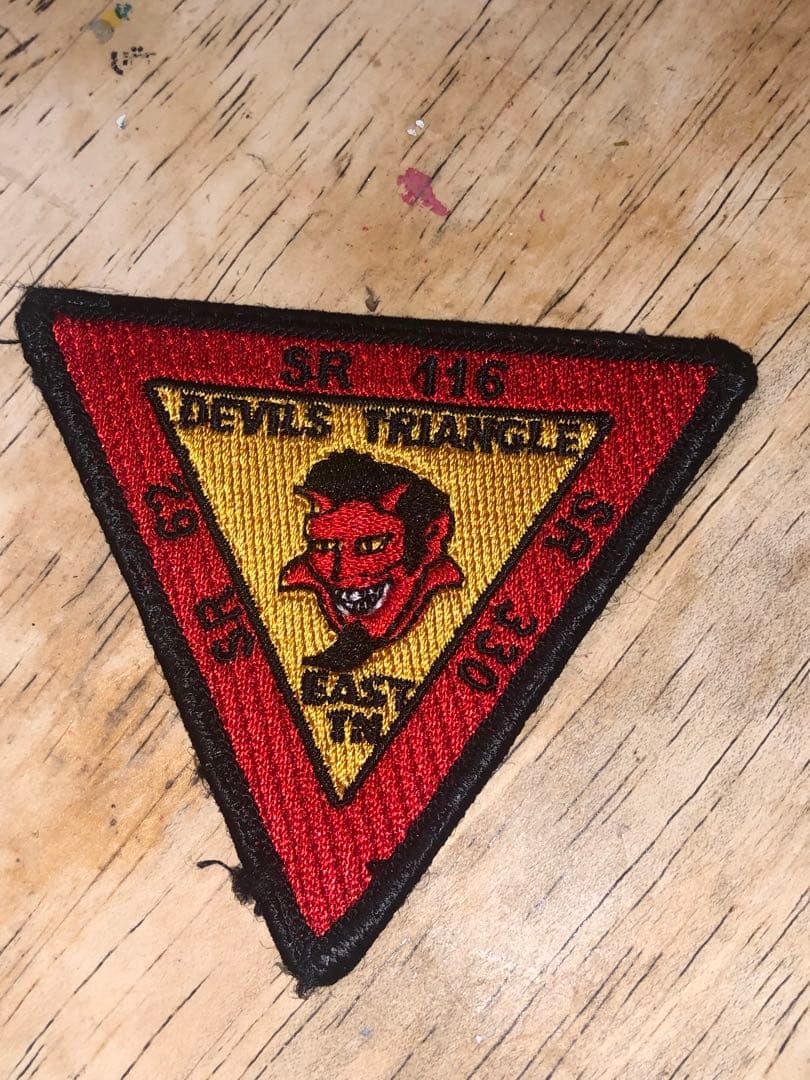 ビンテージデビル 悪魔ワッペンノースノーネームレトロミッドセンチュリー