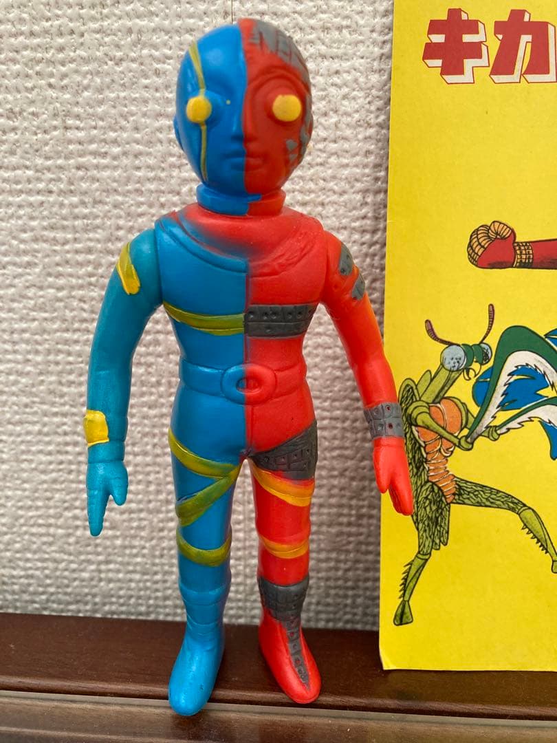 無版権　当時物　パチ　キカイダー　ソフビ　ビンテージ　美品