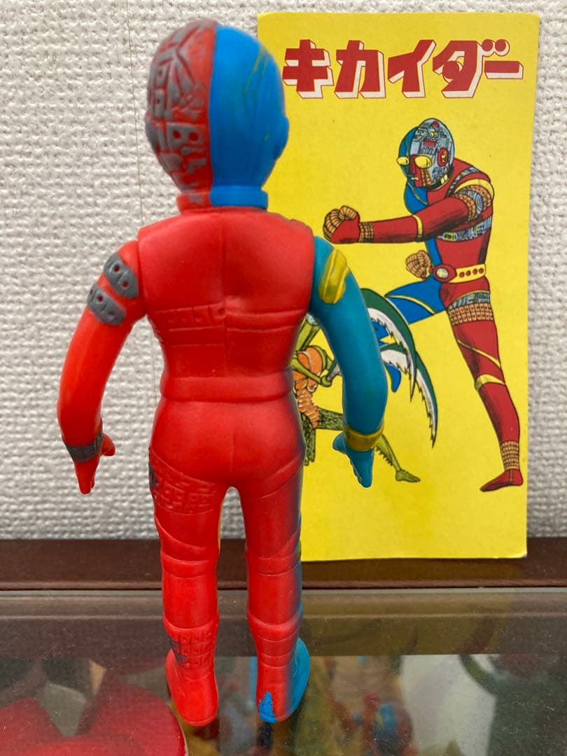 無版権　当時物　パチ　キカイダー　ソフビ　ビンテージ　美品