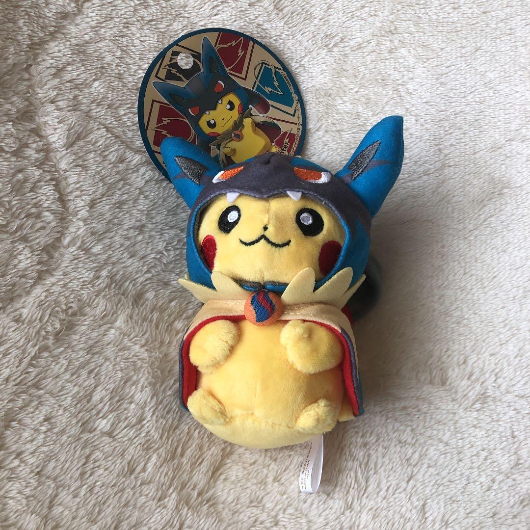 ポケモンセンター メガルカリオポンチョ ピカチュウ マスコット