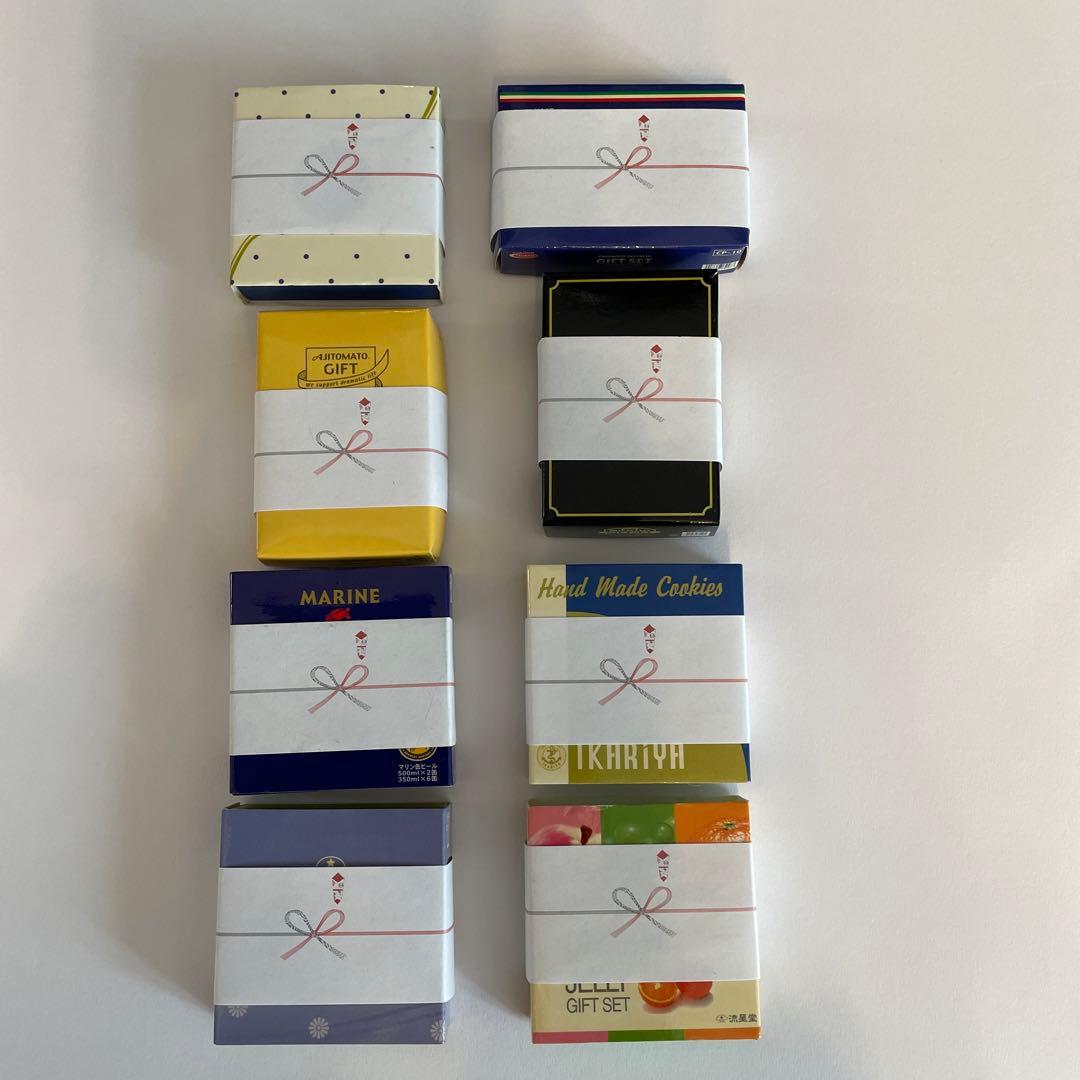 リーメント ぷちサンプル ミニチュア●あなたにギフト全8種 特選ギフト4種類