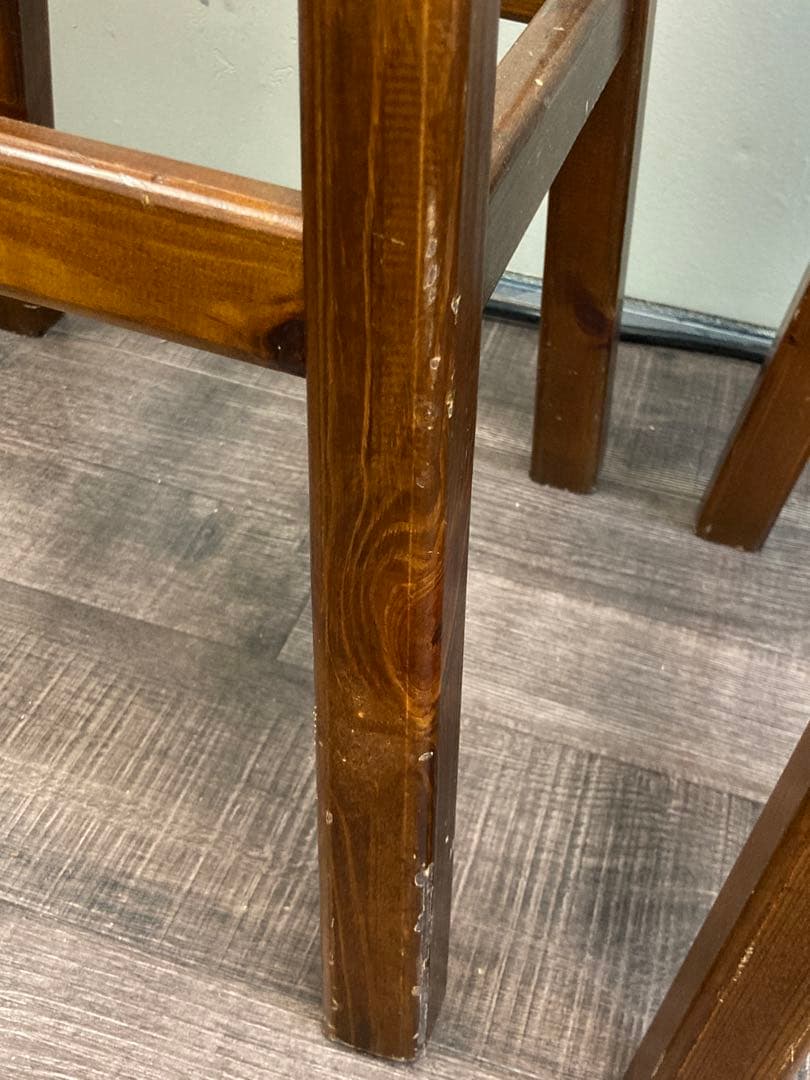 ハイスツール 2脚セット　合皮