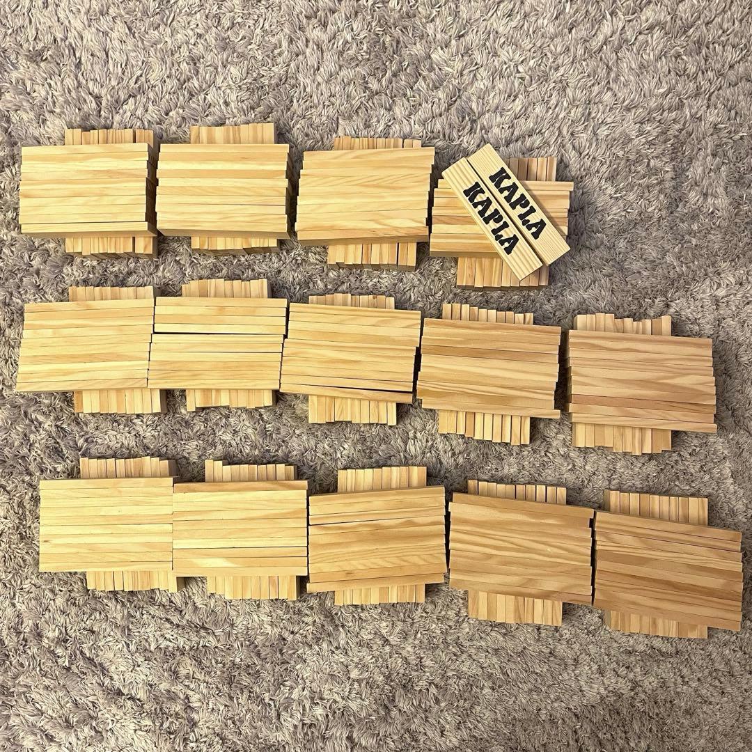 美品 カプラKAPLA 積み木　280アートブック緑