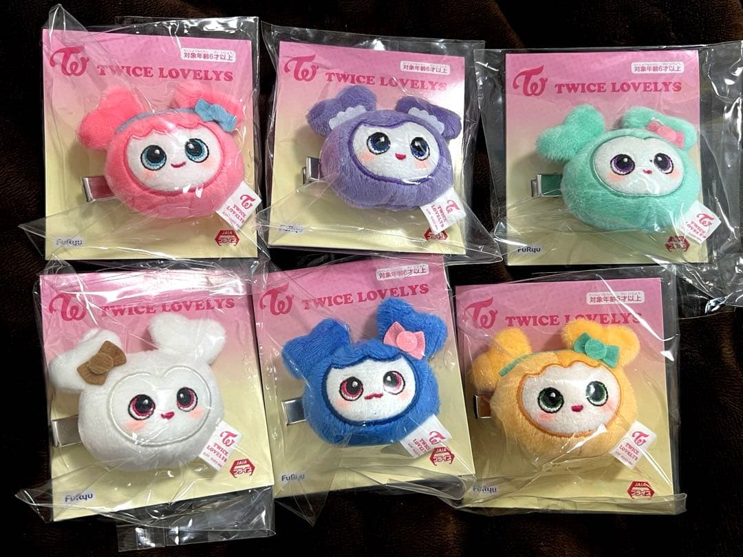 twice gigo限定 ぬいぐるみヘアピン 6種セット - メルカリ