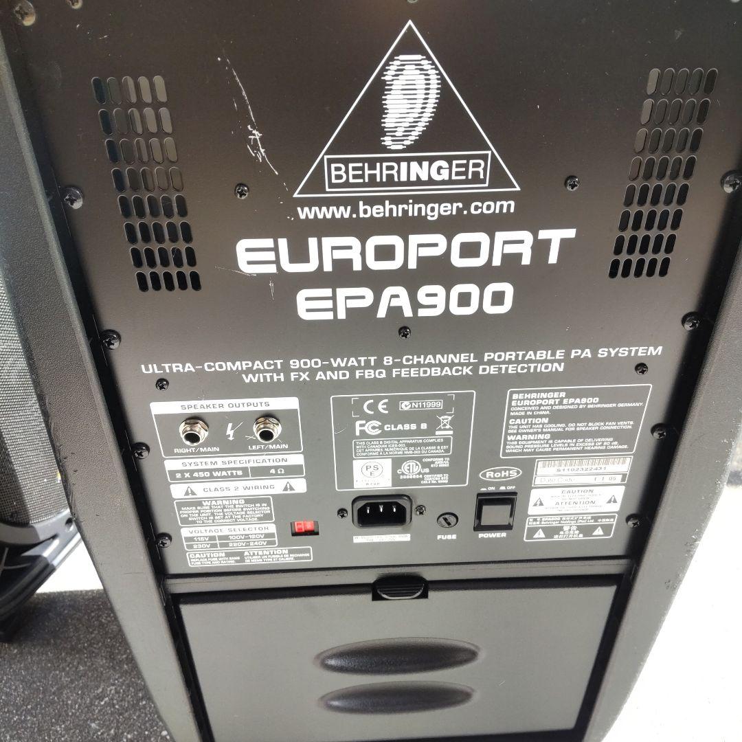 配信機器・PA機器・レコーディング機器 EUROPORT EPA900