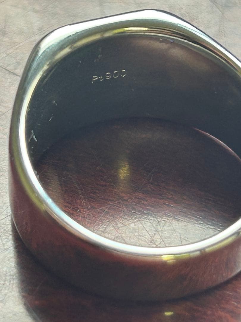 Pt900 シンプルリング