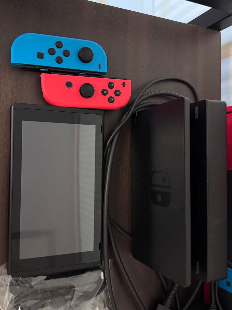 Nintendo Switch 本体 青とオレンジのJoy-Con