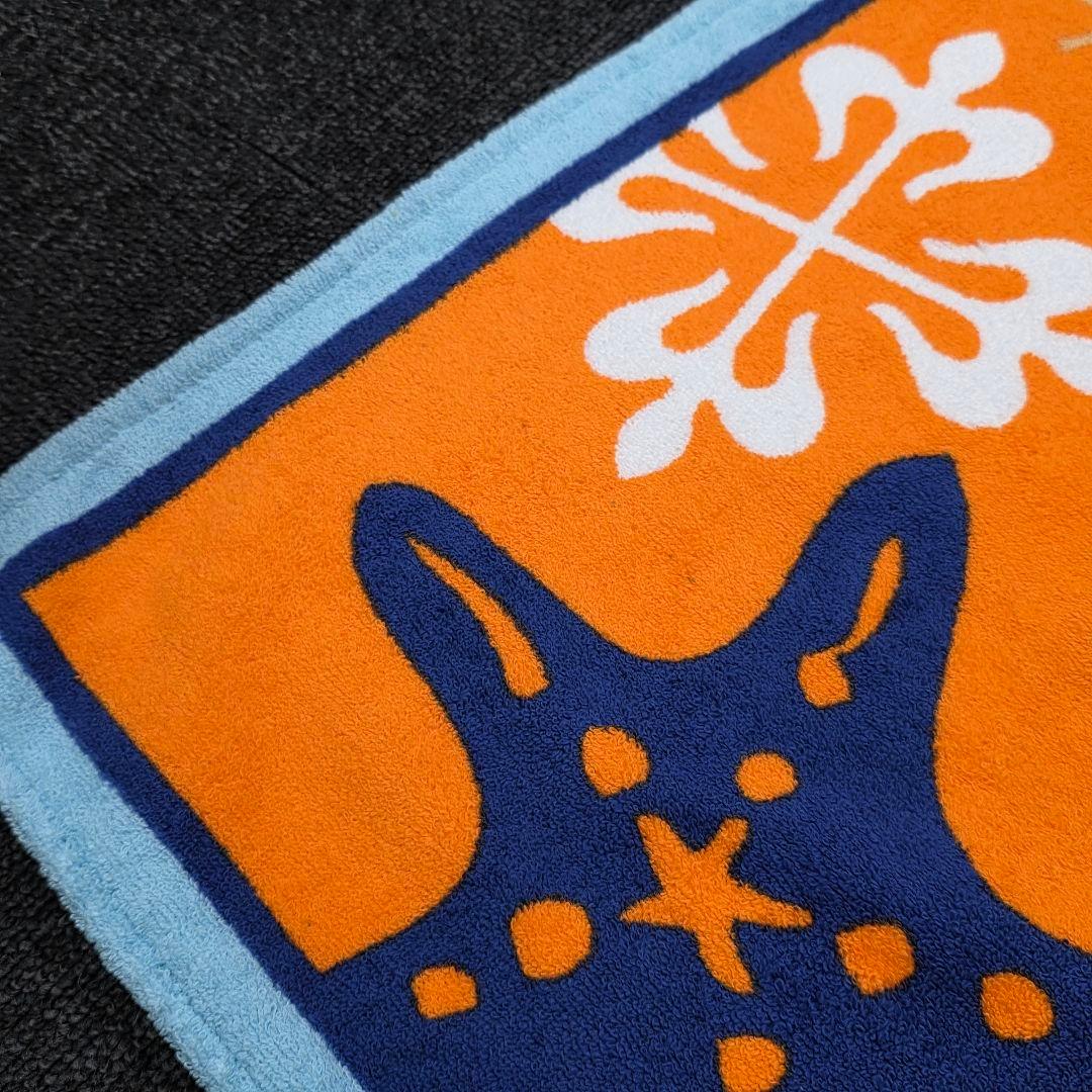 PATEK PHILIPPE ビーチタオル 大判 オレンジ マリン