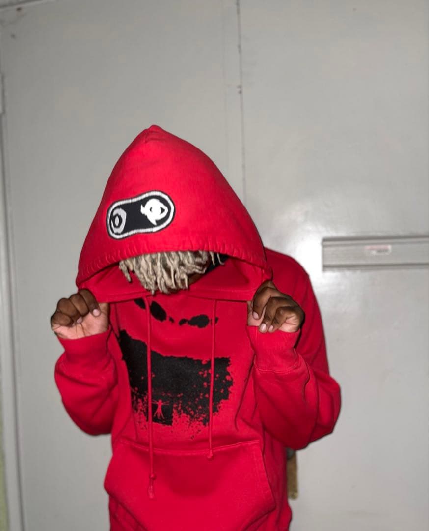 最終値下げ　Ken Carson Teen X hoodie red 2XL