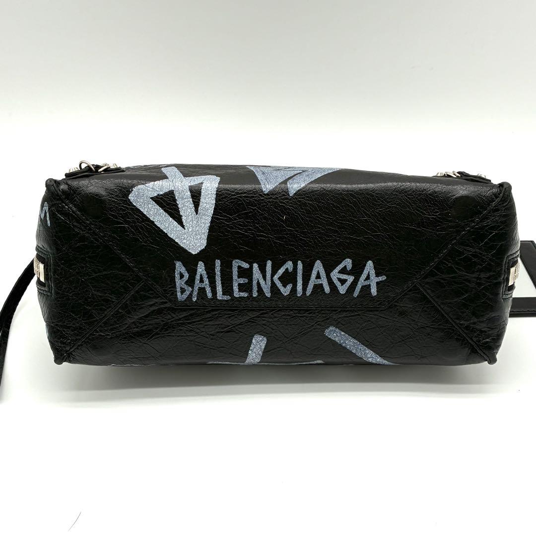 美品✨ BALENCIAGA グラフィティ ペーパー 2WAYハンドバッグ