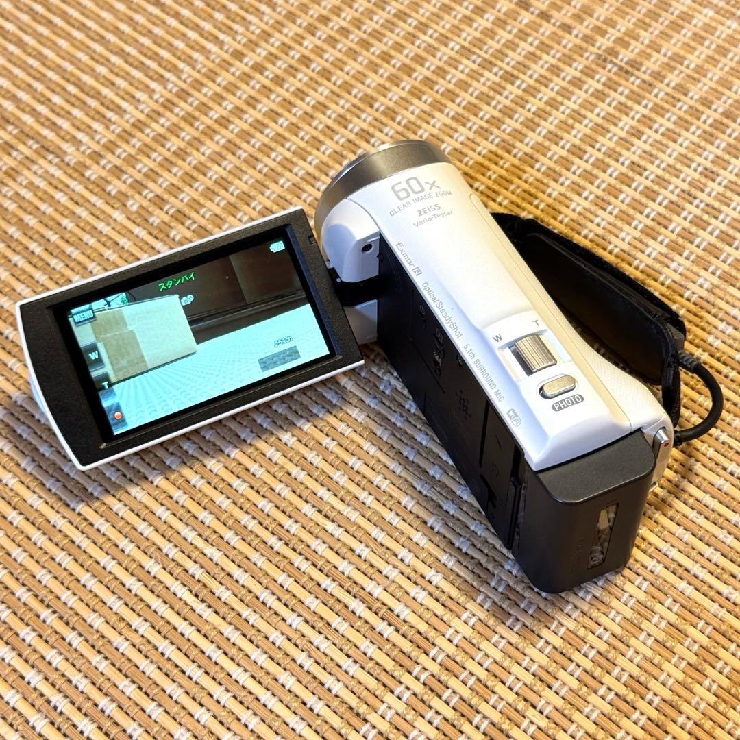 SONY　HANDYCAM　HDR-CX480　ホワイト