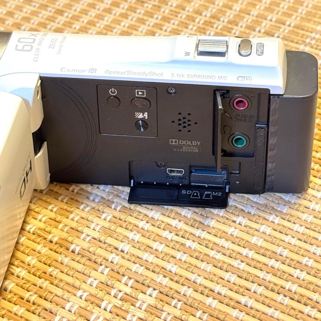 SONY　HANDYCAM　HDR-CX480　ホワイト
