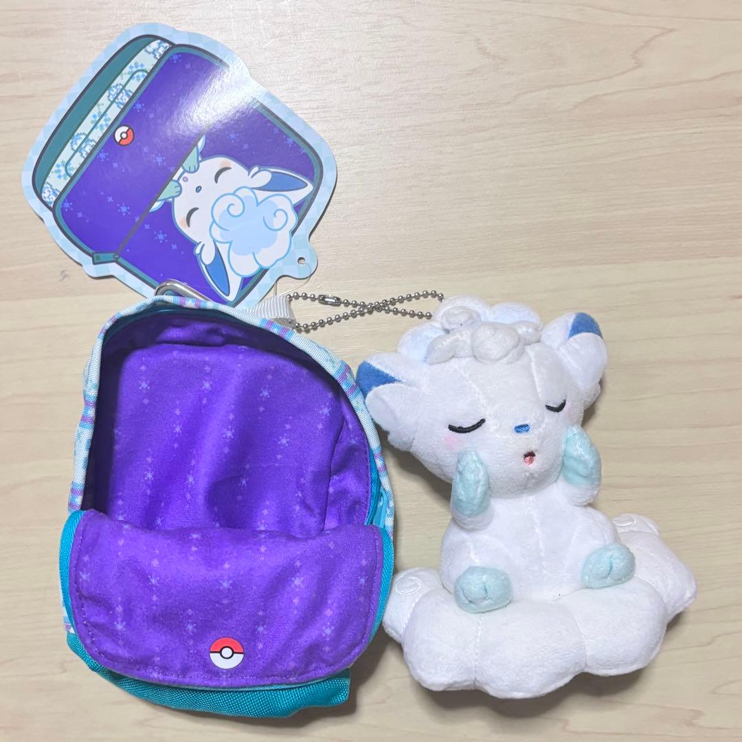 ピカピカバック2018 アローラロコン リュック&ぬいぐるみ ポケモン