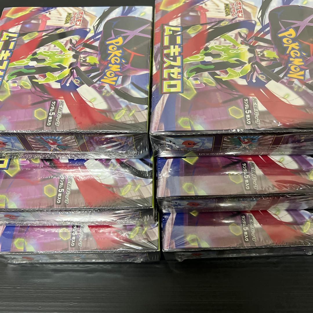 ポケモンカードゲーム ムニキスゼロシュリンク付き 6BOX - メルカリ