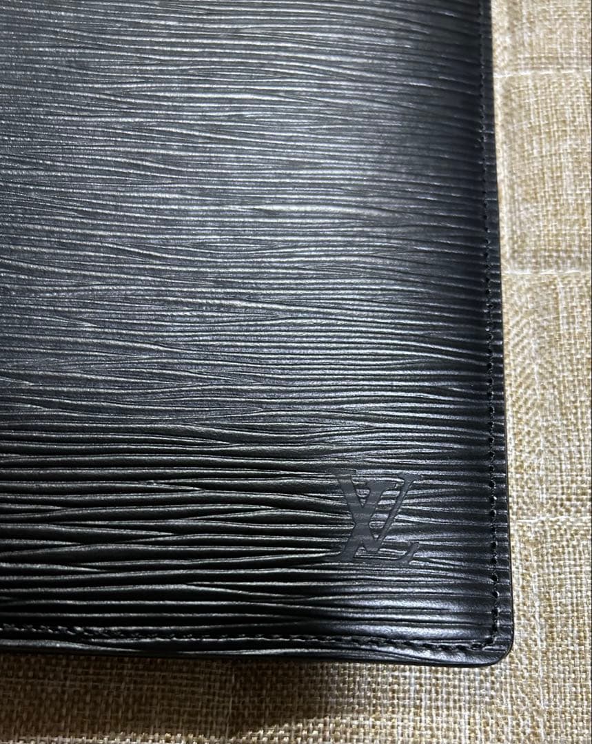 LOUIS VUITTON ノートカバー タイガレザー アルドワーズ ブラック