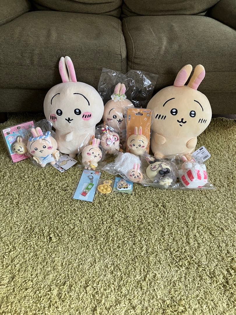 ちいかわまとめ売りマスコットうさぎ