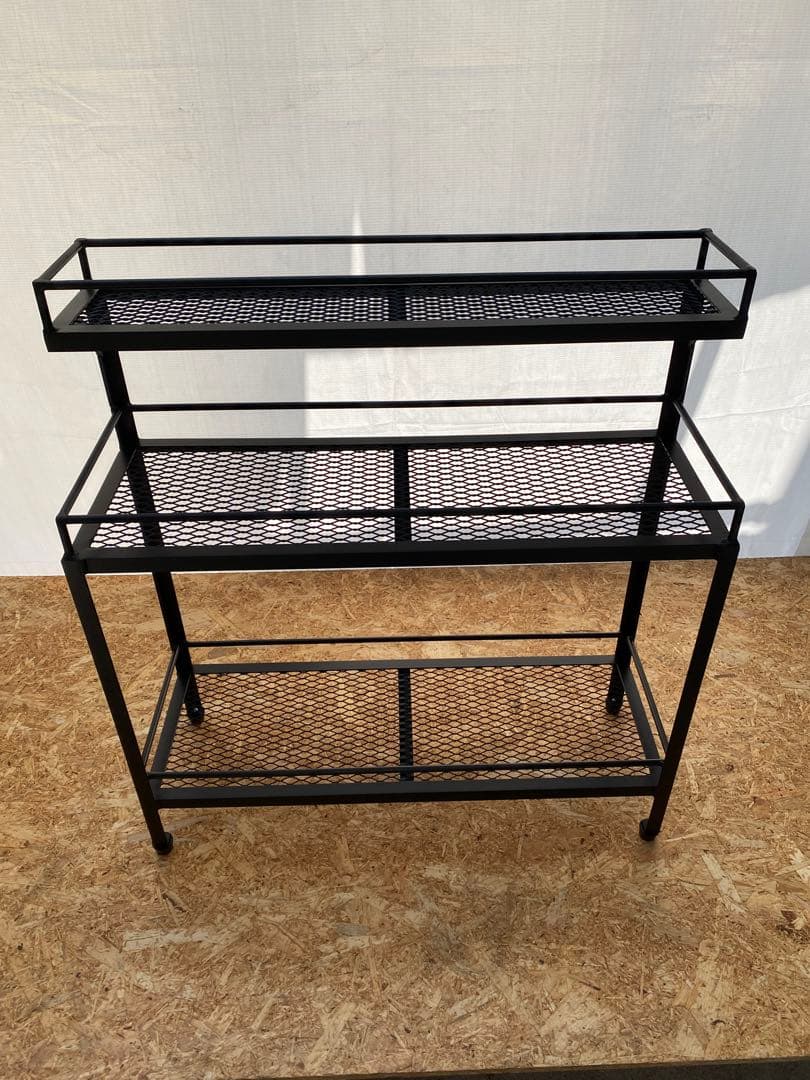 アイアンシェルフ 植物棚 インダストリアル