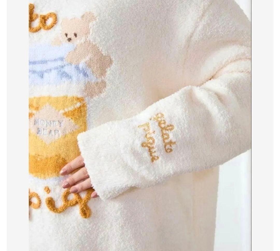 【新品タグ付き】ジェラートピケ はちみつベアプルオーバー