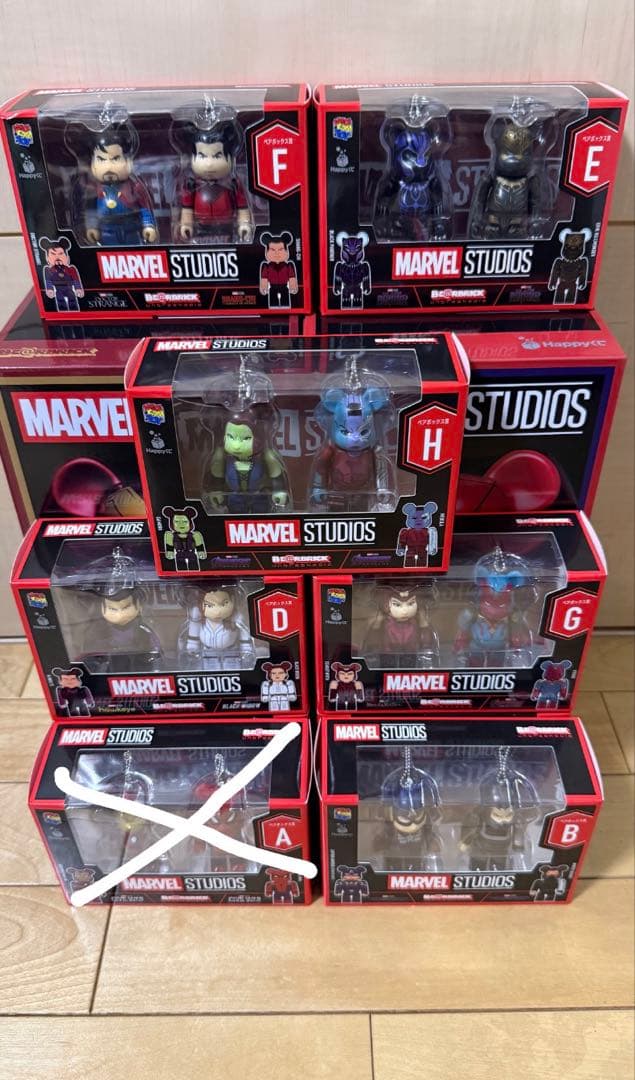 MARVEL STUDIOS 400% アイアンマン スパイダーマンセット BE@RBRICK