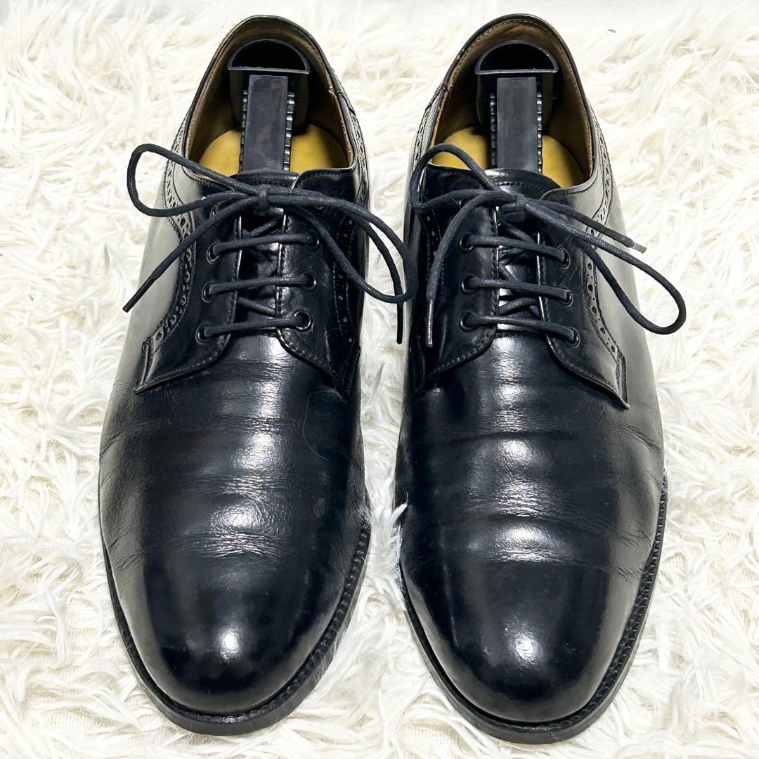 良品✨リーガル インペリアルグレード プレーントゥ ブラック2785 25.5㎝