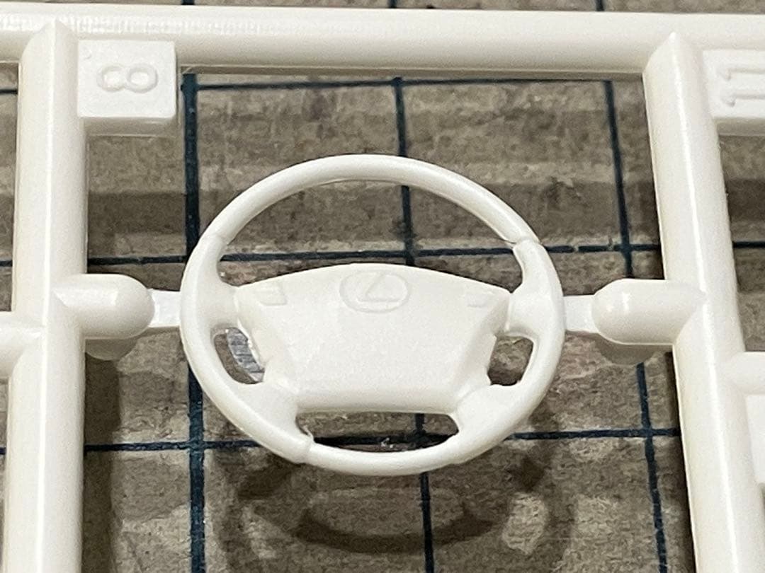 塗装済み 7分完成品 フジミ製 1/24 レクサス LS600hL OPホイール